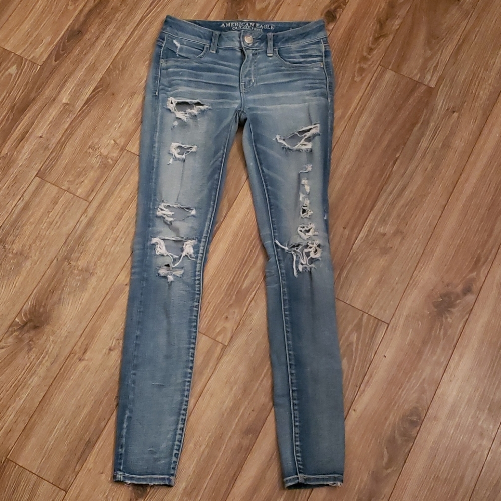 American eagle super stretch jegging